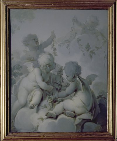 Three Cupids by Dirk van der Aa